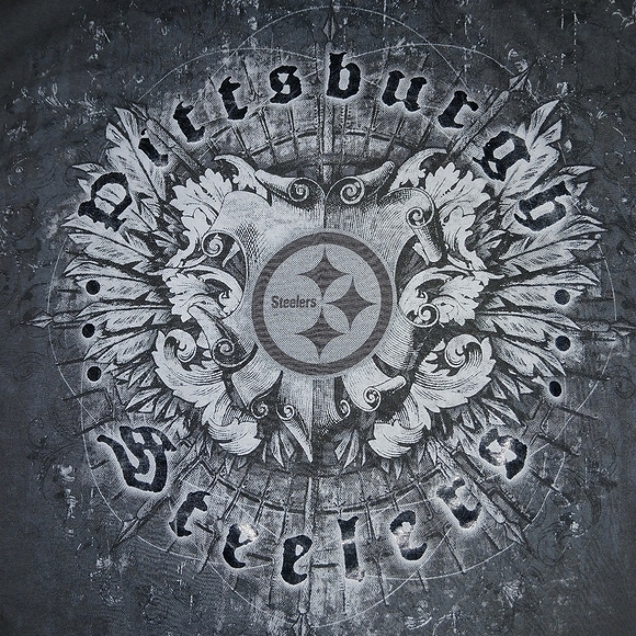 Pittsburgh Steelers Graphic Print T-Shirt Men's Size XL - Picture 3 of 5